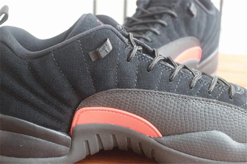 Authentic Air Jordan 12 Low BlackMax Orange